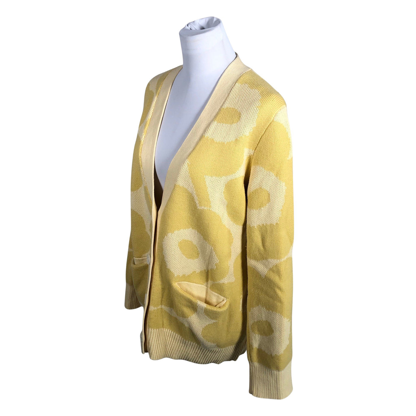 Unisex Marimekko - Kardigan, suurus 36 - Kollane (3)