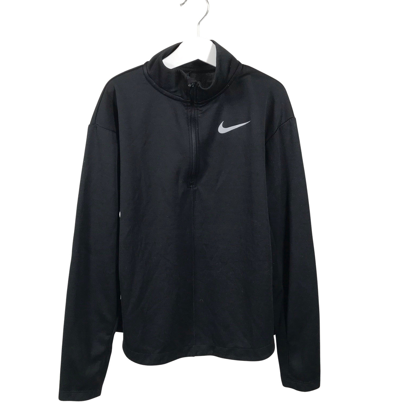 Unisex Nike - Spordisärk, pikad käised, suurus 146 - 152 - Must (2)