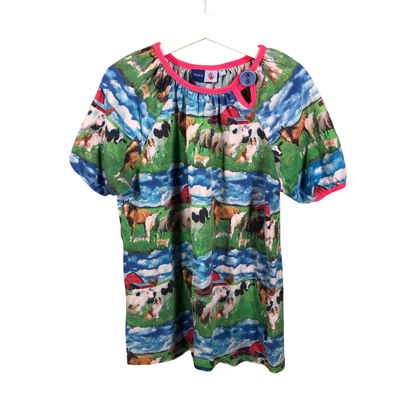 Unisex Molo Kids - T-särk, suurus 134 - 140 - Sinine (1)
