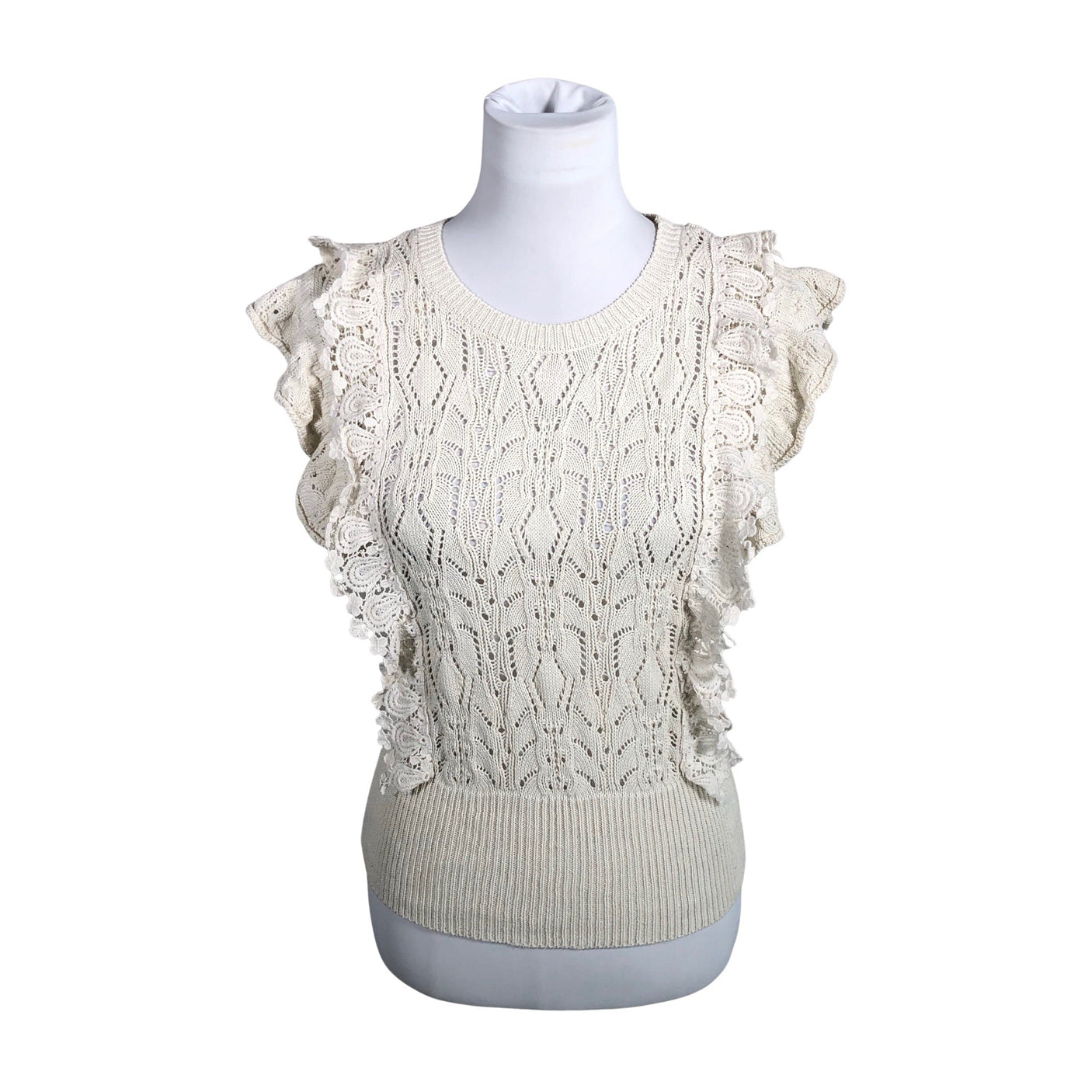 Unisex Lindex - Kampsun, suurus 36 - Looduslik valge (1)
