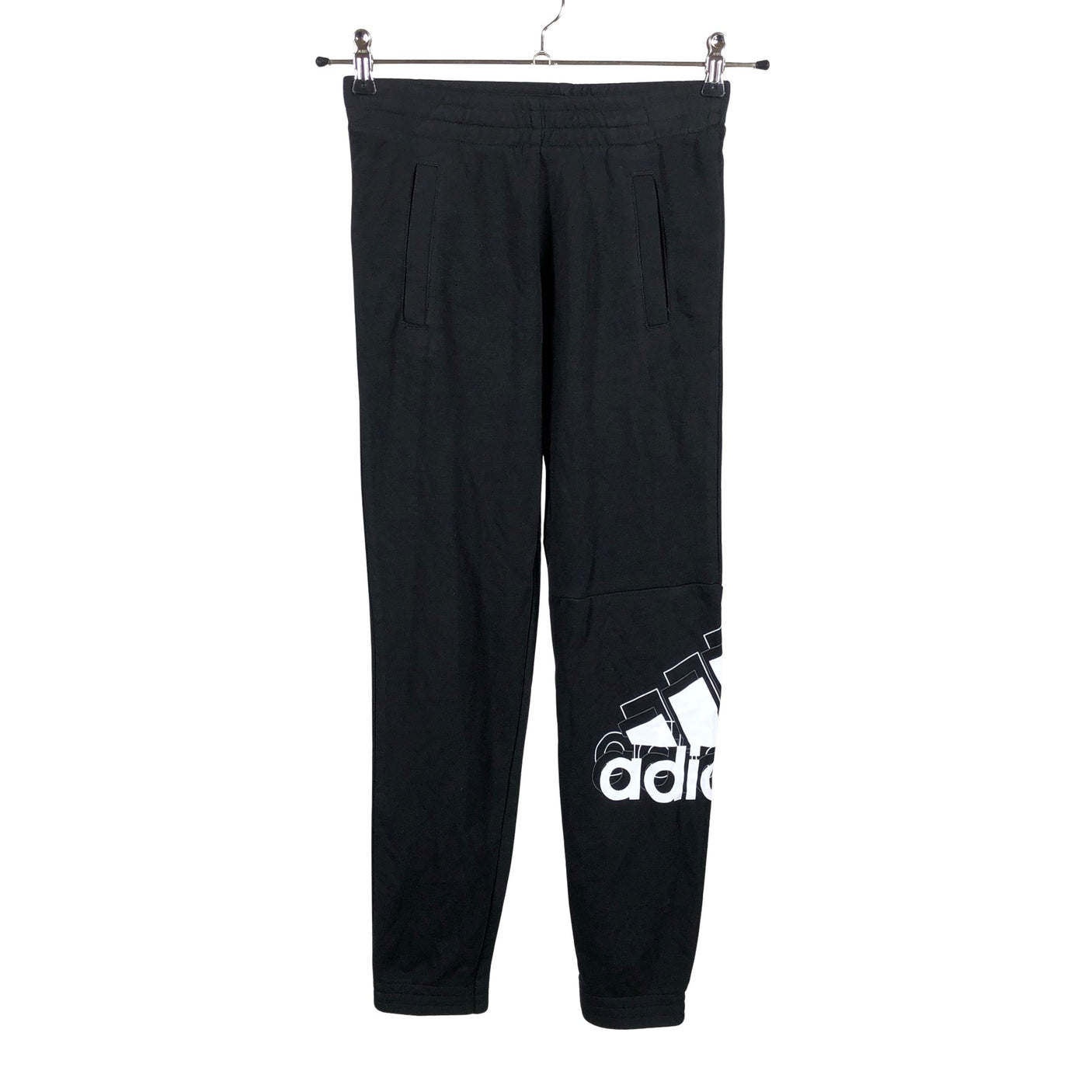 Unisex Adidas - Dressikangast püksid, suurus 146 - 152 - Must (1)