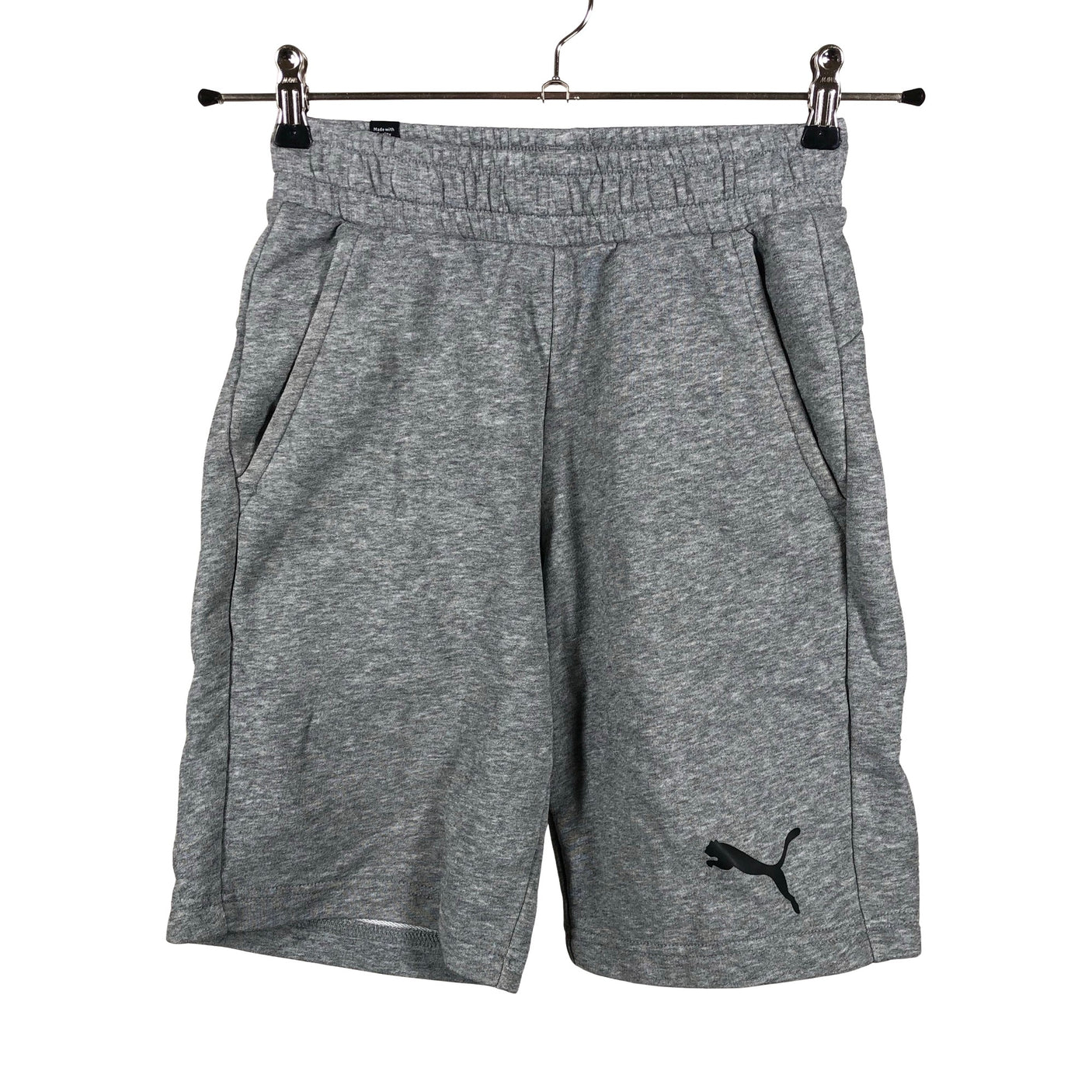 Unisex Puma - Dressikangast lühikesed püksid, suurus XS - Hall (1)