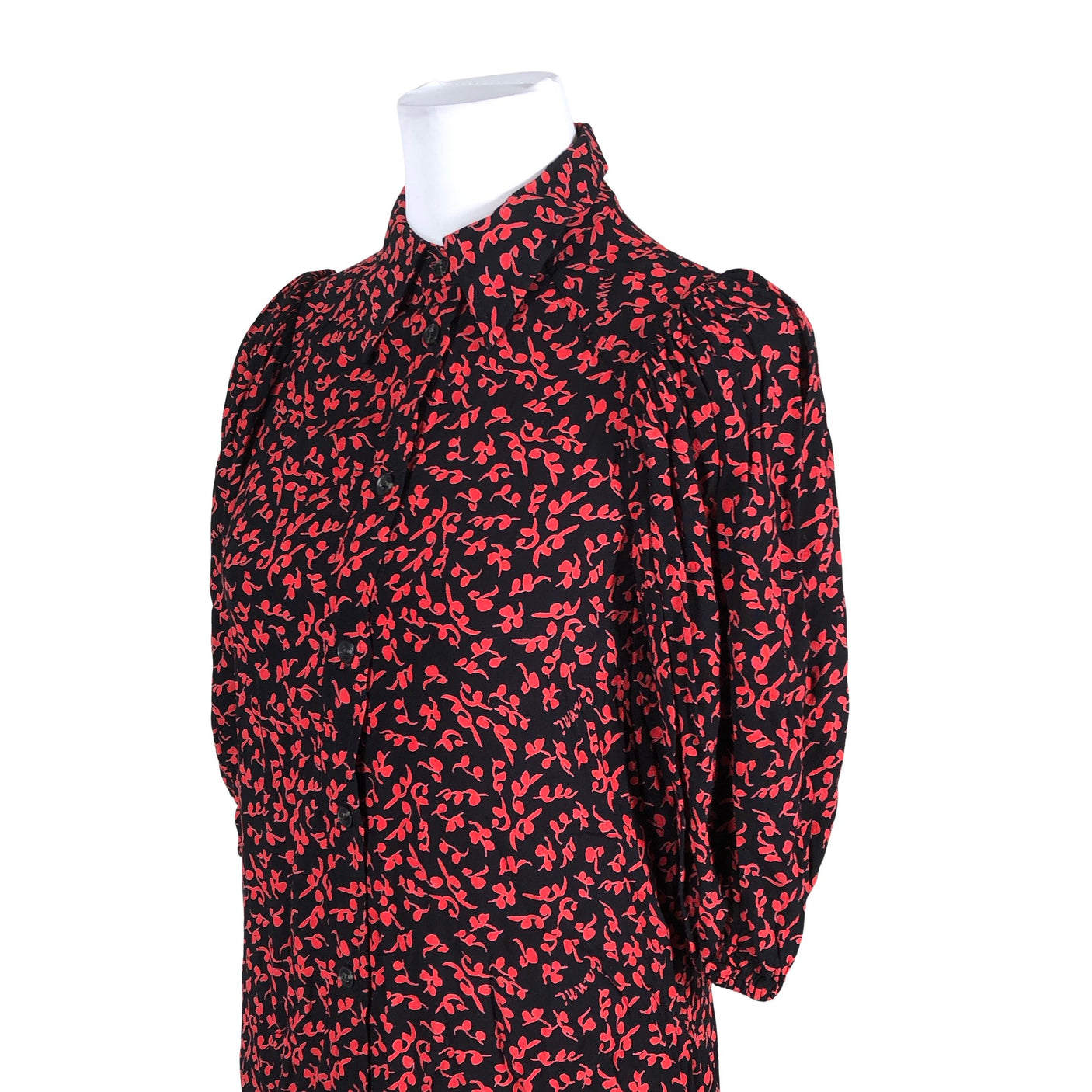 Unisex Ganni - Õhuke kleit, suurus 34 - Must (2)