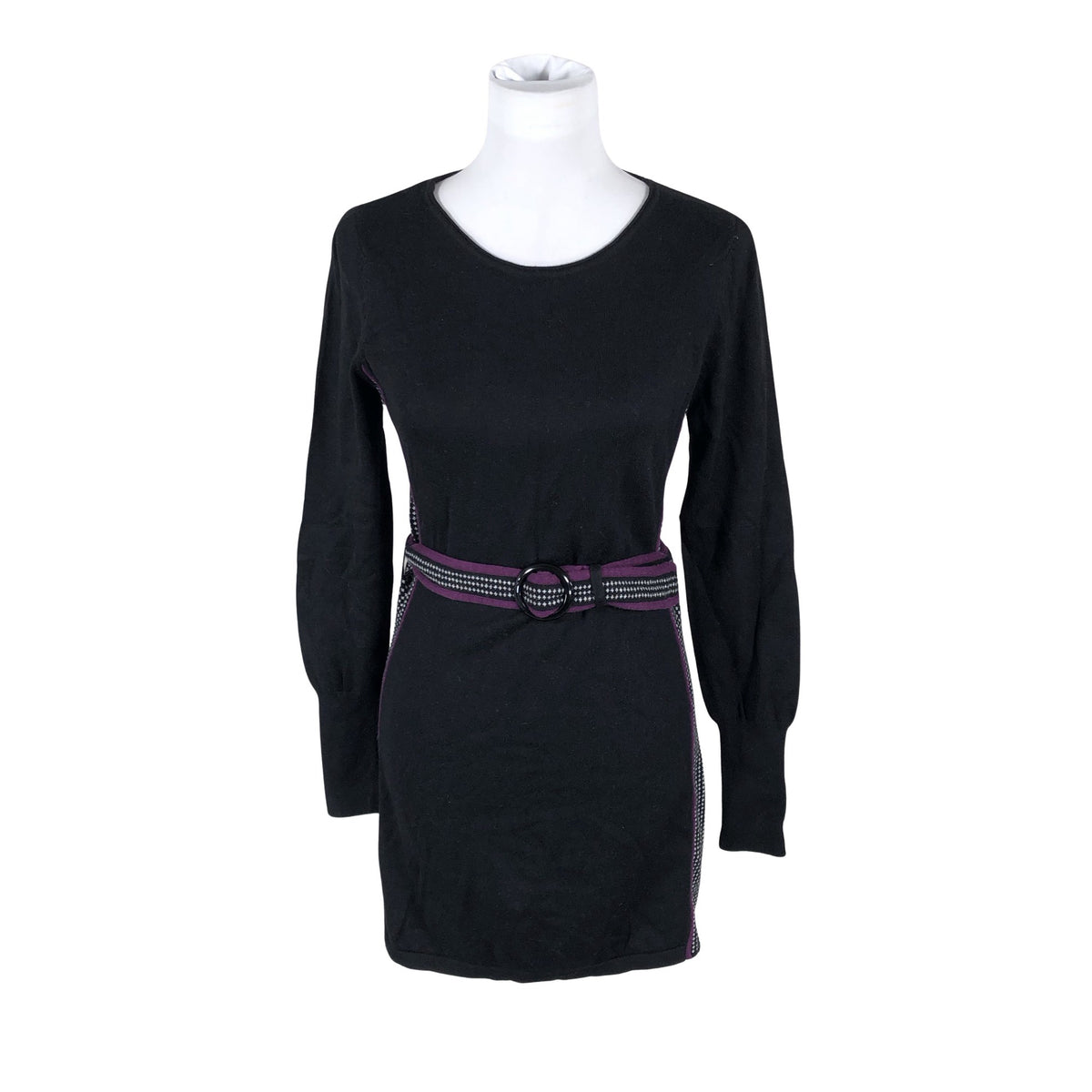 Unisex Taifun - Kootud tuunika, suurus 36 - Must (1)