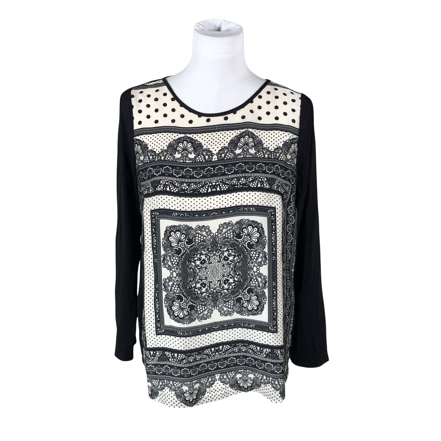 Unisex Taifun - Pluus, suurus 38 - Must (1)