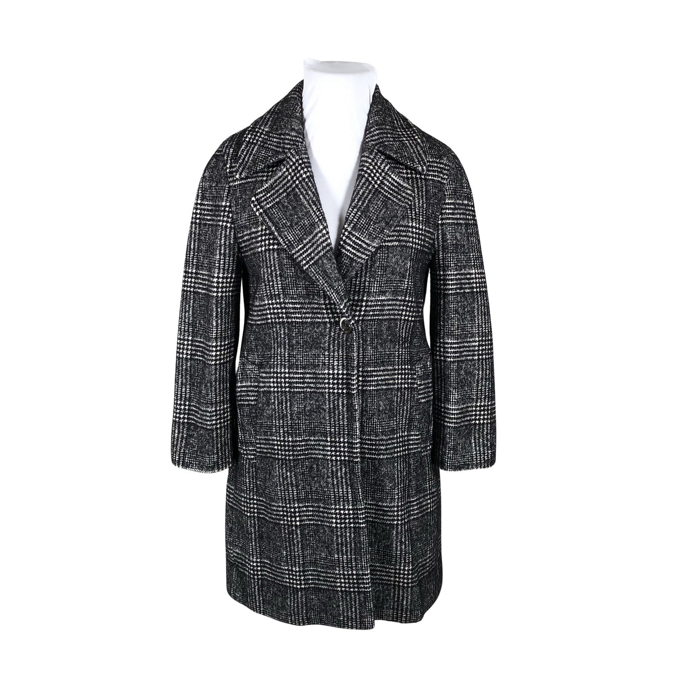 Unisex Maison Lener - Villane mantel, suurus 36 - Must (1)