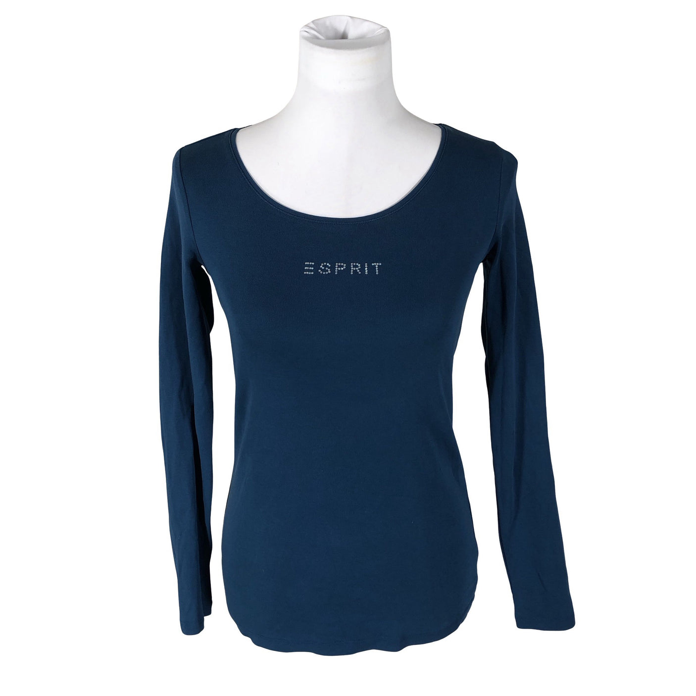 Unisex Esprit - Trikotaažist pluus, suurus 36 - Sinine (1)