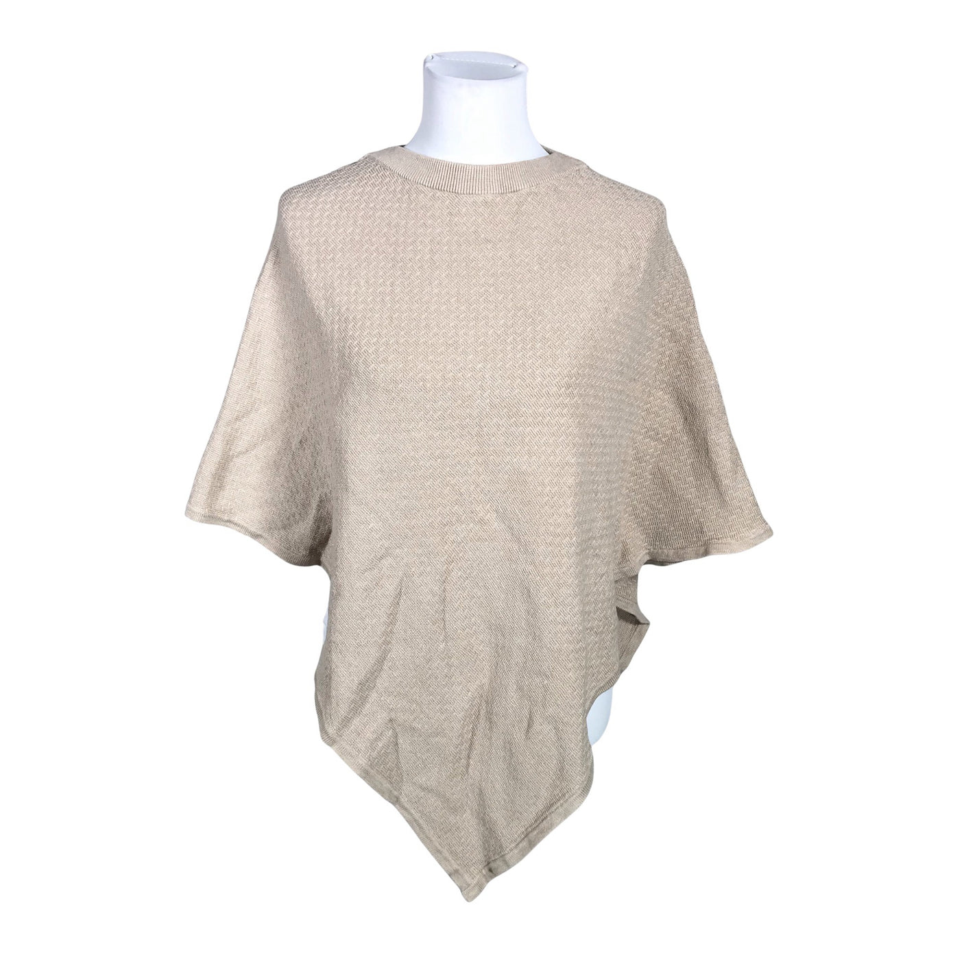 Unisex s.Oliver - Pontšo, suurus One size - Beige (1)
