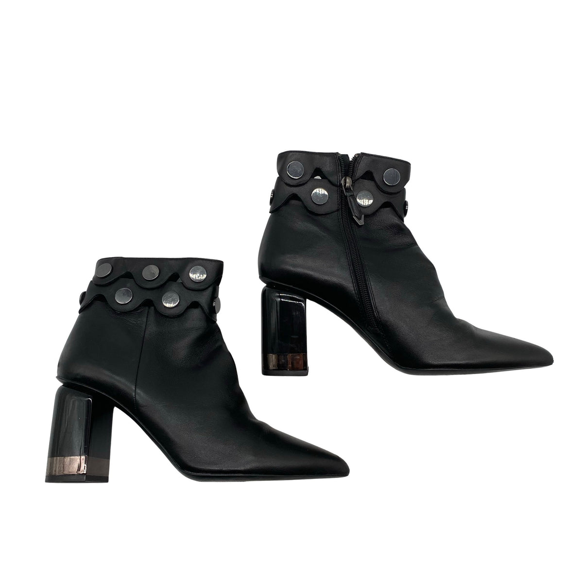 Unisex Roberto Durville - Poolsaapad, suurus 40 - Must (2)