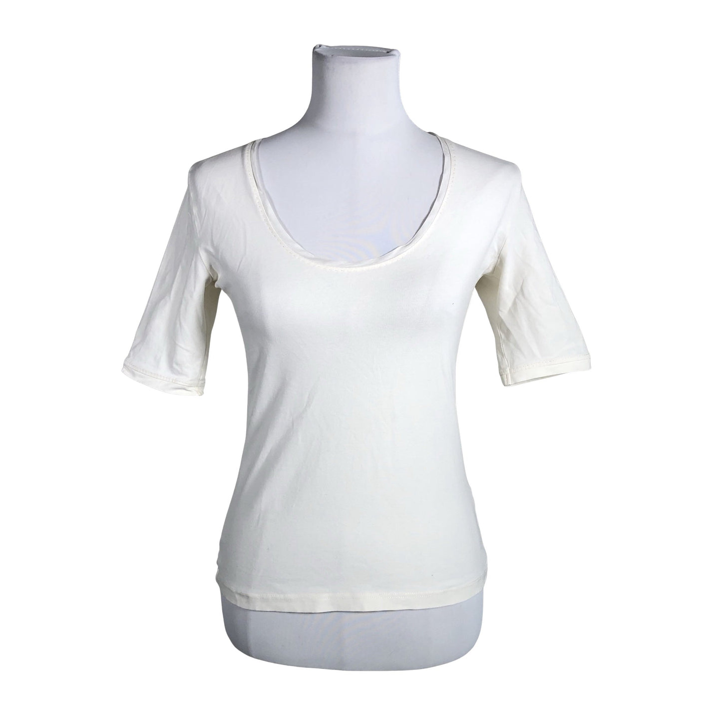 Unisex Hugo Boss - T-särk, suurus 36 - Looduslik valge (1)