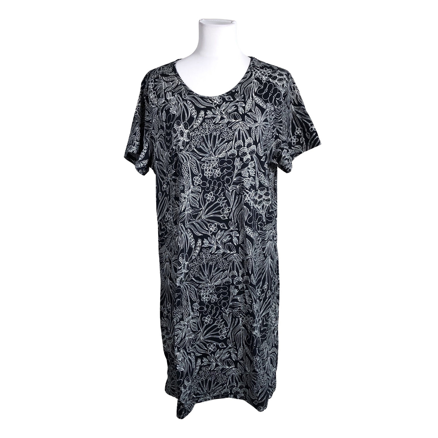 Unisex Nanso - Trikotaažist kleit, suurus 42 - Sinine (1)