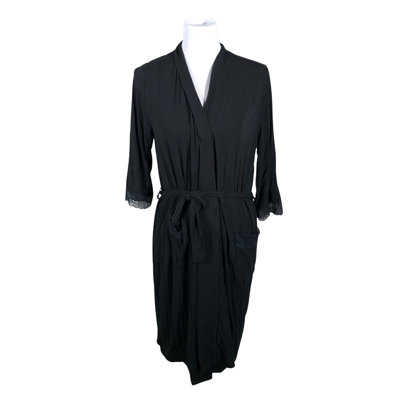 Unisex Damella - Hommikumantel, suurus 38 - Must (1)