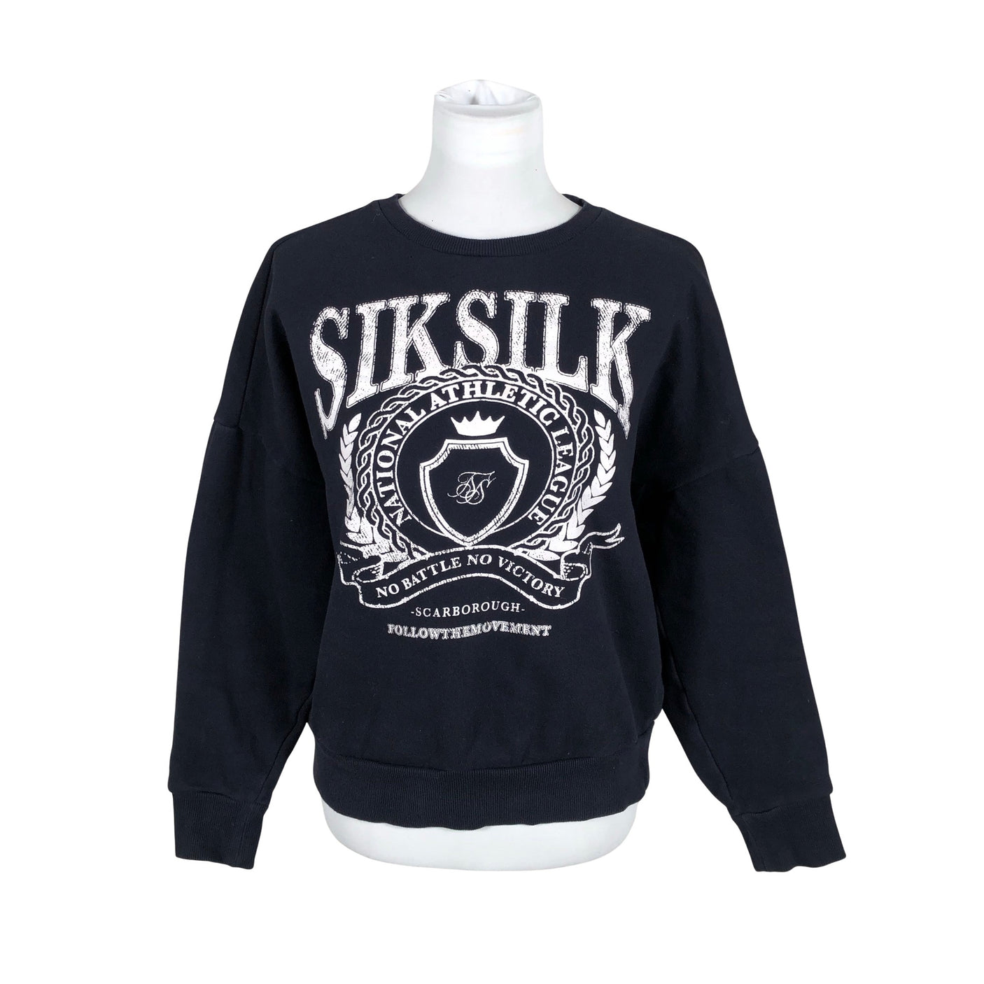 Unisex Siksilk - Dressikangast pluus, suurus 38 - Sinine (1)