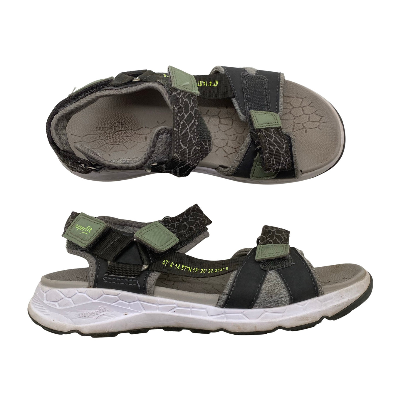Unisex SuperFit - Sandals, size 37 - Gray