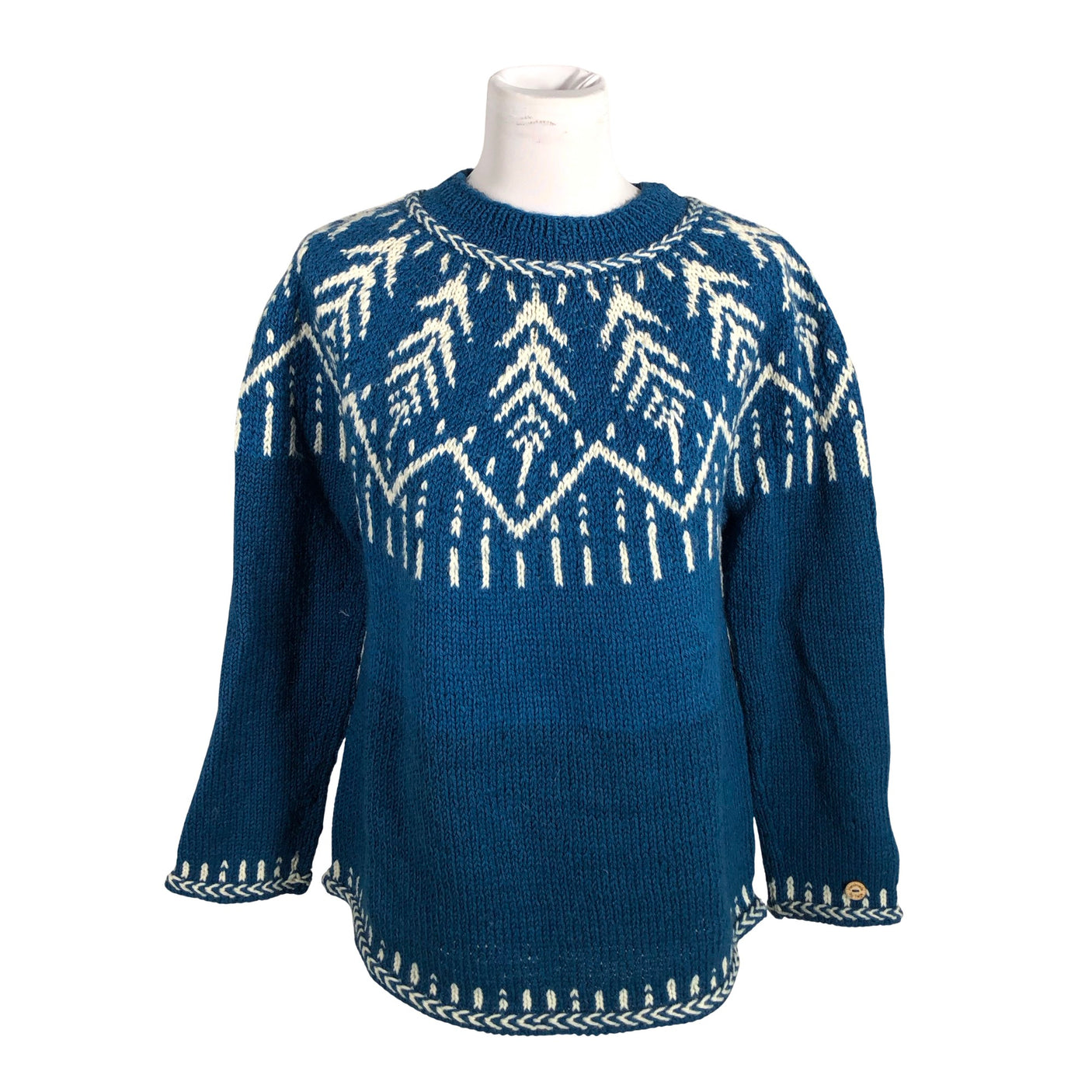Unisex Handmade - Kampsun, suurus 40 - Sinine (1)