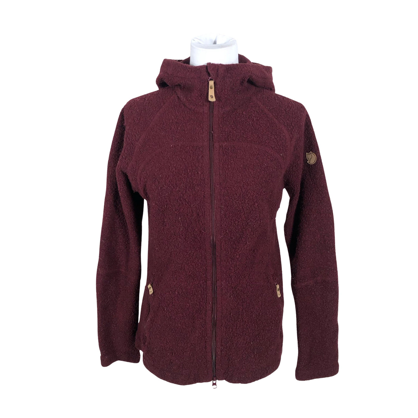 Unisex Fjällräven - Fliisjakk, suurus 36 - Veinipunane (1)