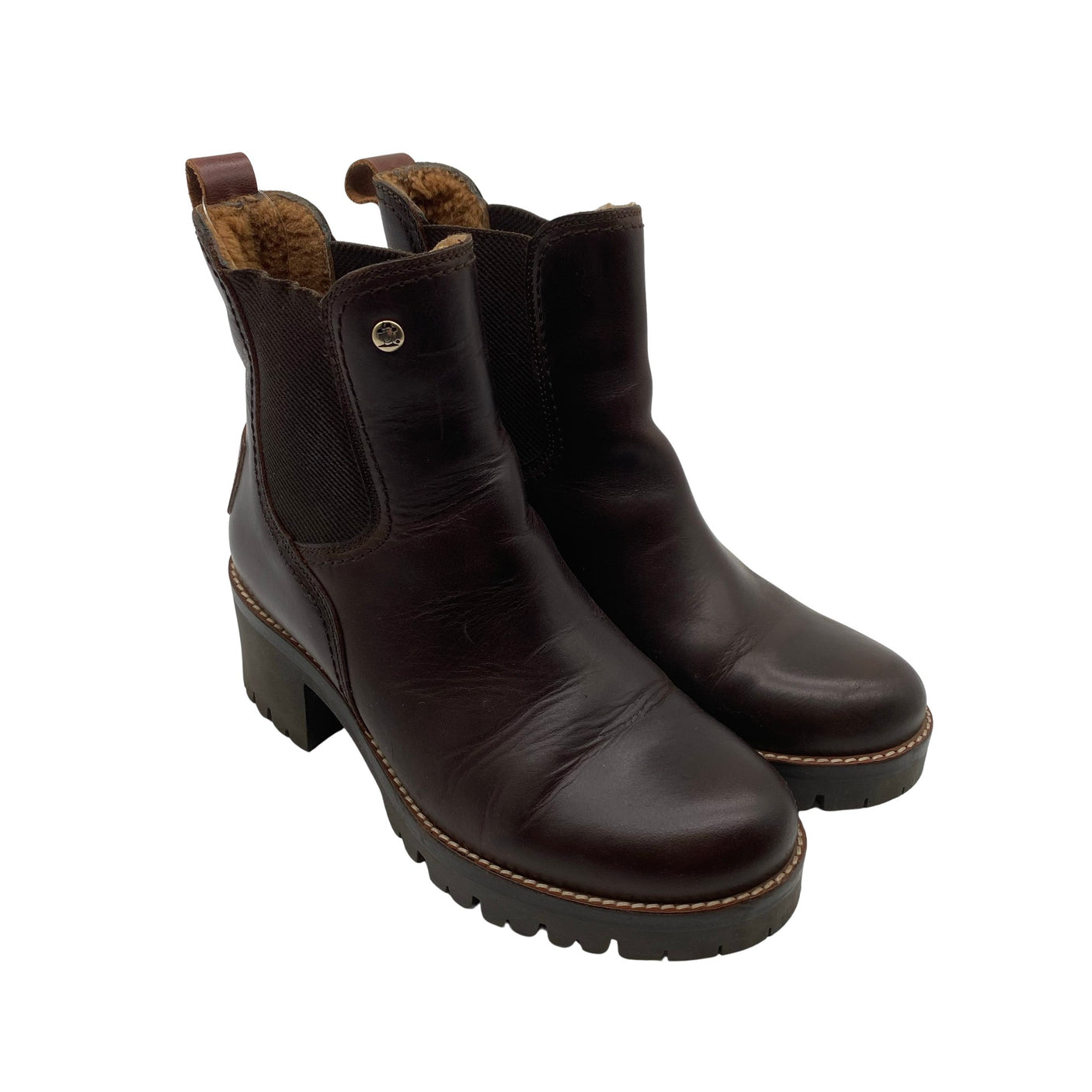 Unisex Panama Jack - Poolsaapad, suurus 37 - Pruun (2)