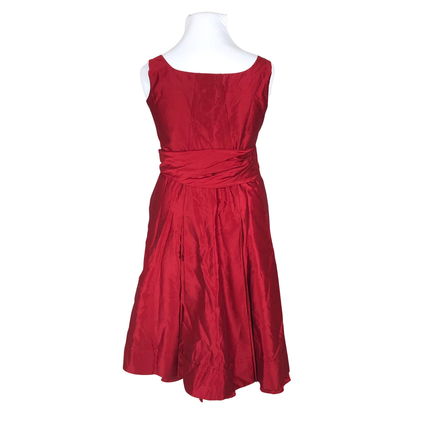 Unisex Laurèl - Pidulik kleit, suurus 42 - Punane (2)