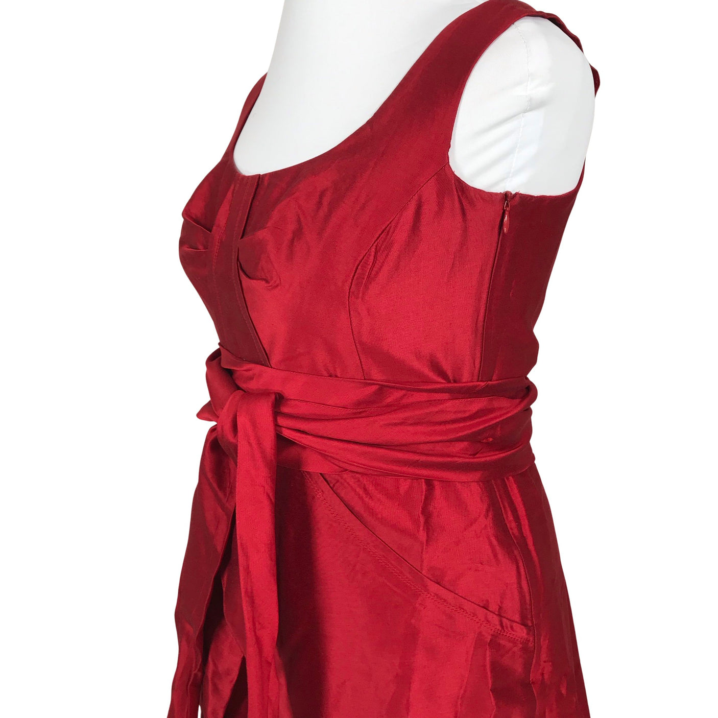 Unisex Laurèl - Pidulik kleit, suurus 42 - Punane (3)