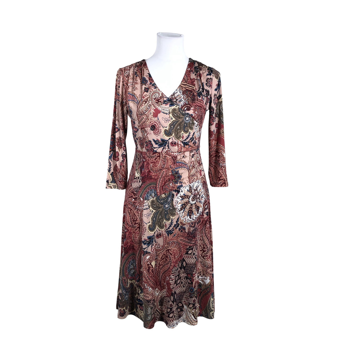 Unisex Ilse Jacobsen - Trikotaažist kleit, suurus 38 - Heleroosa (1)