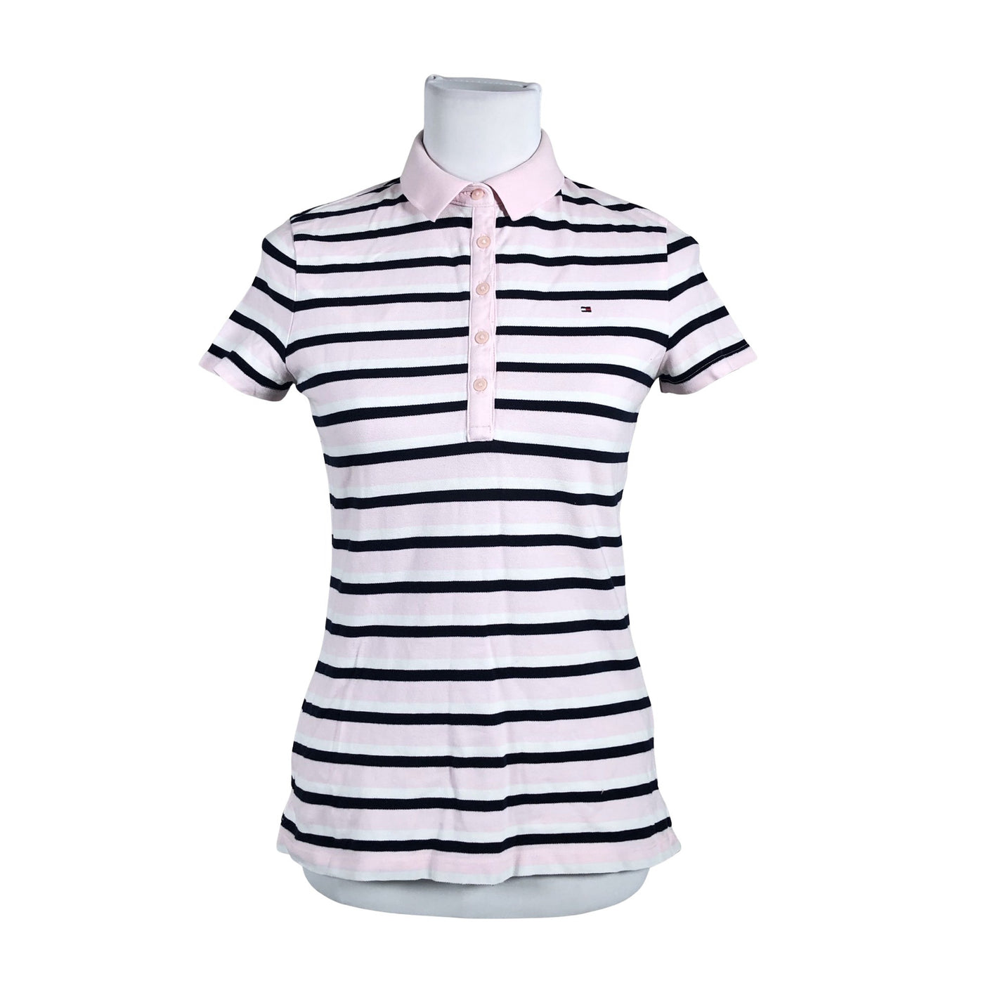 Unisex Tommy Hilfiger - Polosärk, suurus 36 - Heleroosa (1)