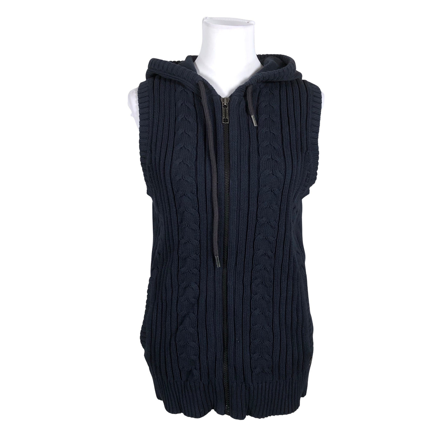 Unisex s.Oliver - Kootud vest, suurus 38 - Sinine (1)