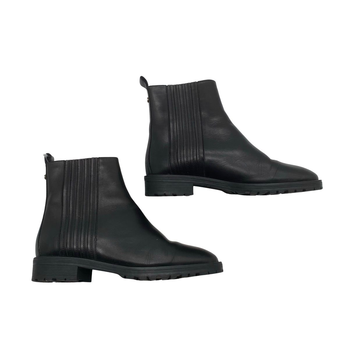 Unisex Massimo Dutti - Poolsaapad, suurus 39 - Must (1)