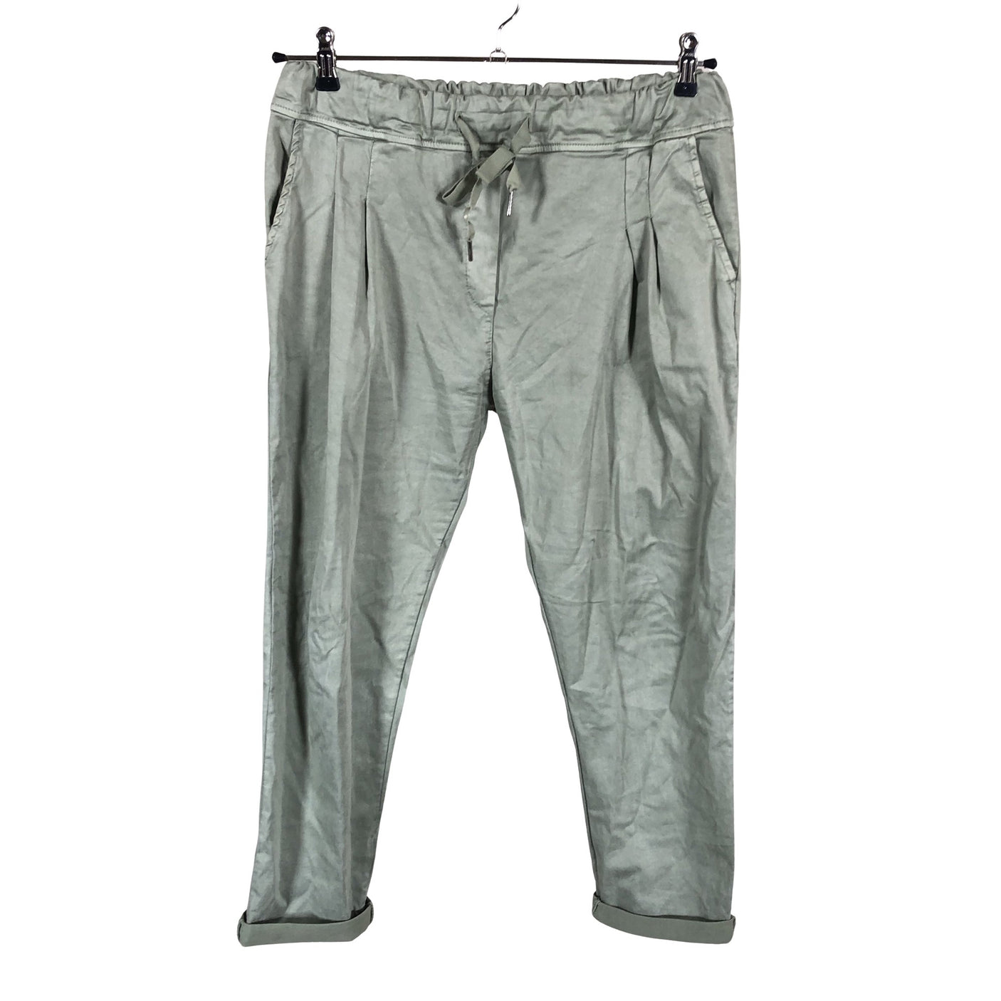 Unisex Perfect Jeans - Mittevenivad püksid, suurus 40 - Roheline (1)