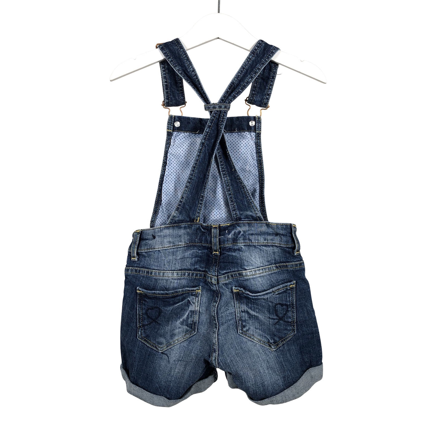 Unisex Lindex - Lühike pükskostüüm, suurus 92 - 98 - Sinine (2)