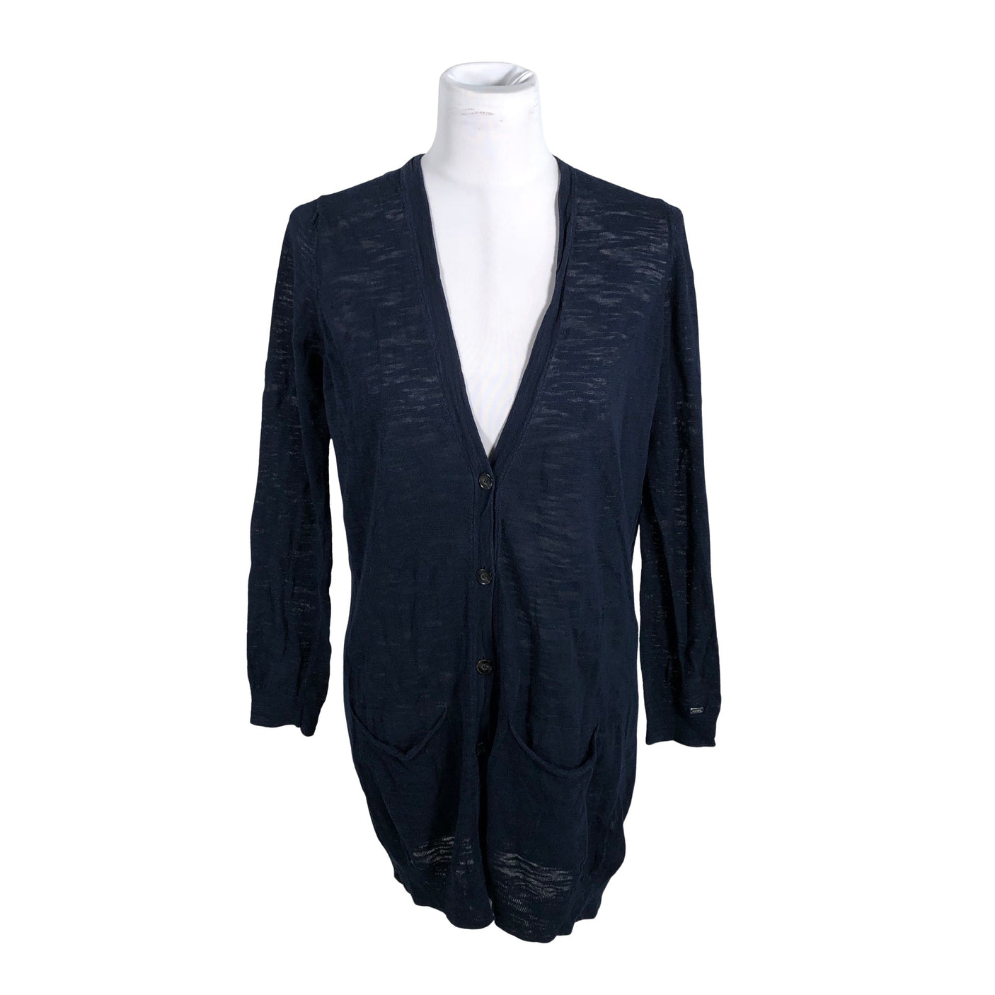 Unisex Tommy Hilfiger - Kardigan, suurus 36 - Sinine (1)