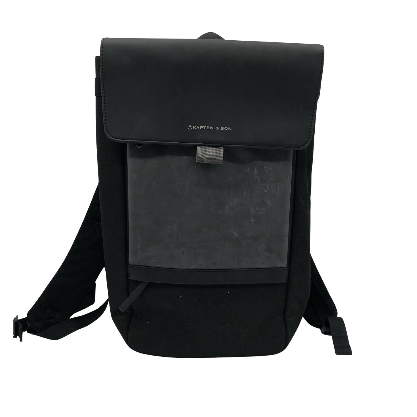 Unisex Kapten & Son - Seljakott, suurus One size - Must (1)