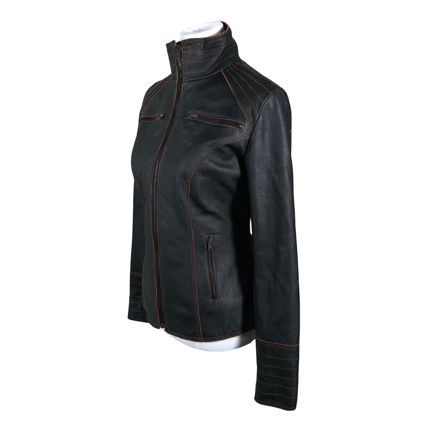 Unisex Karrax - Nahktagi, suurus 38 - Must (3)