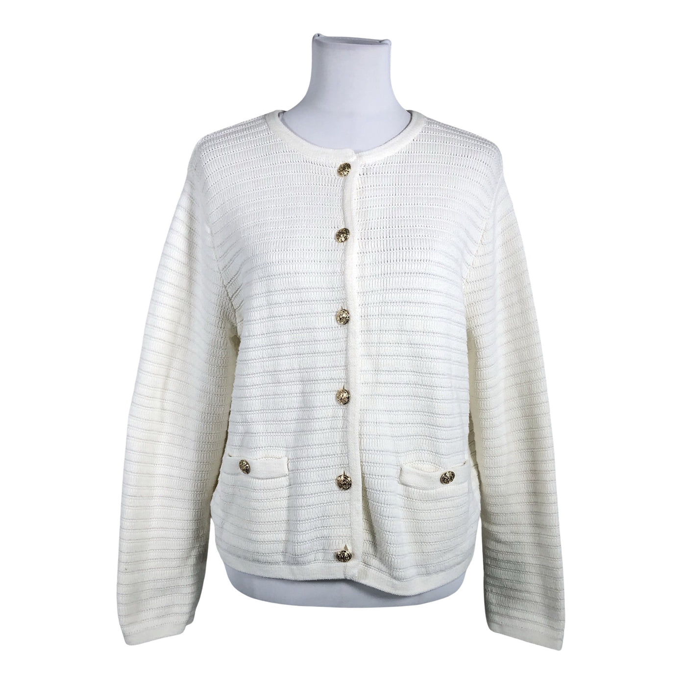 Unisex Holly & Whyte by Lindex - Kardigan, suurus 40 - Looduslik valge (1)