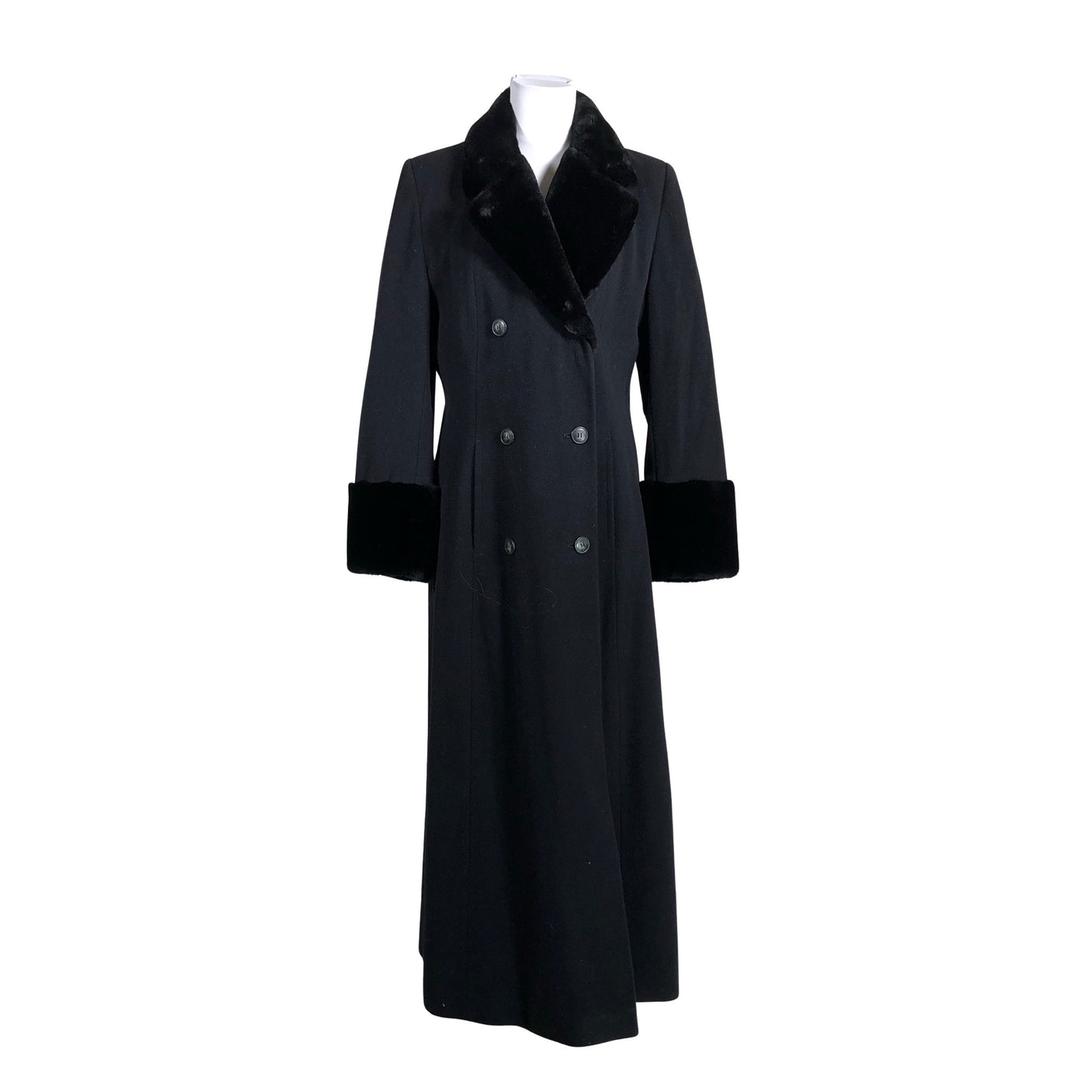 Unisex Menuetto - Villane mantel, suurus 38 - Must (1)
