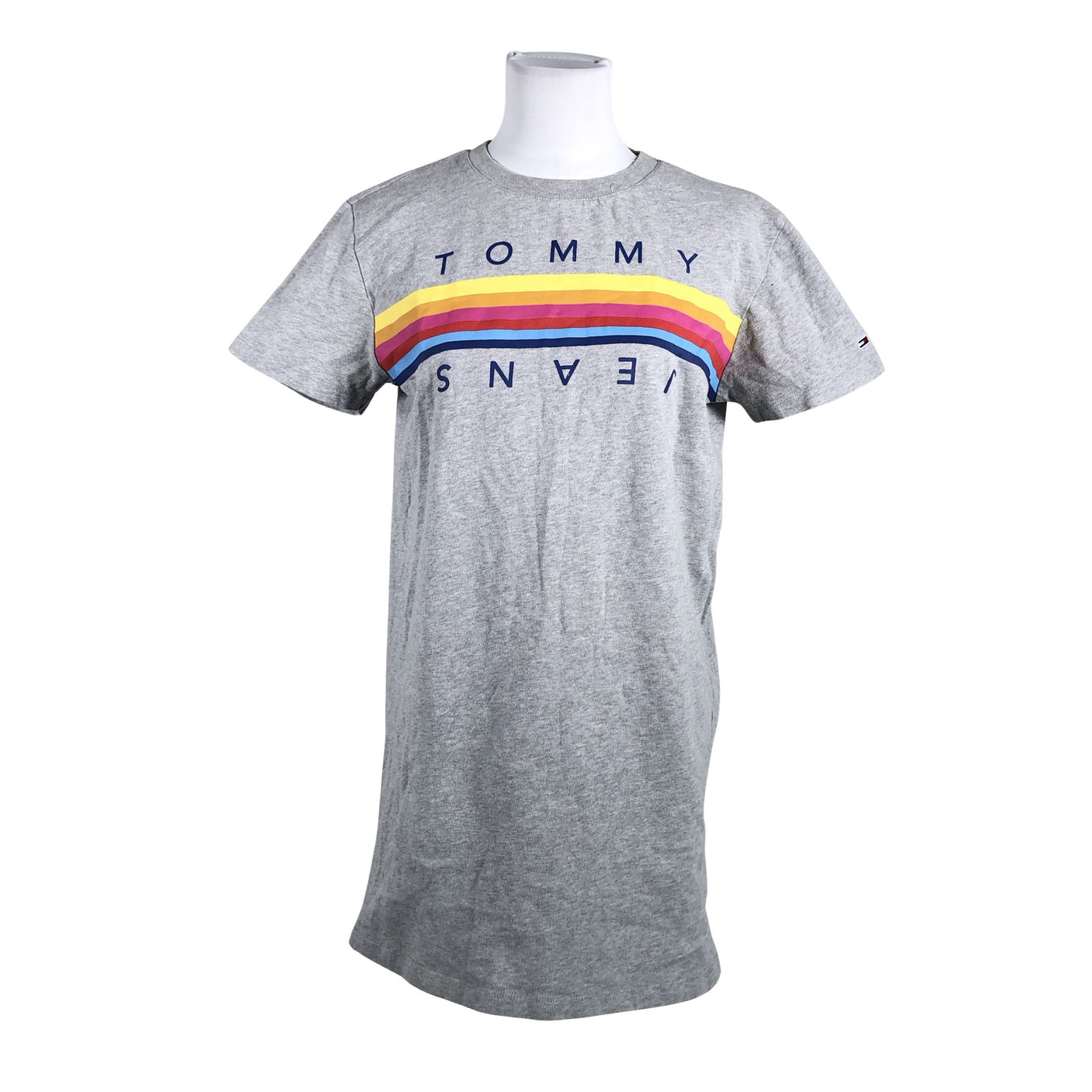 Unisex Tommy Jeans (Tommy Hilfiger) - Trikotaažist tuunika, suurus 38 - Hall (1)