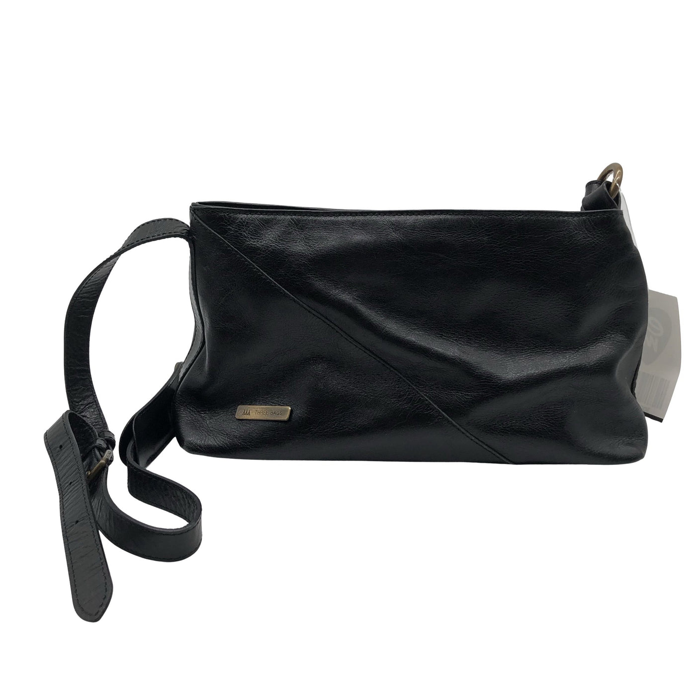 Unisex Three Bags - Õlakott, suurus Midi - Must (1)