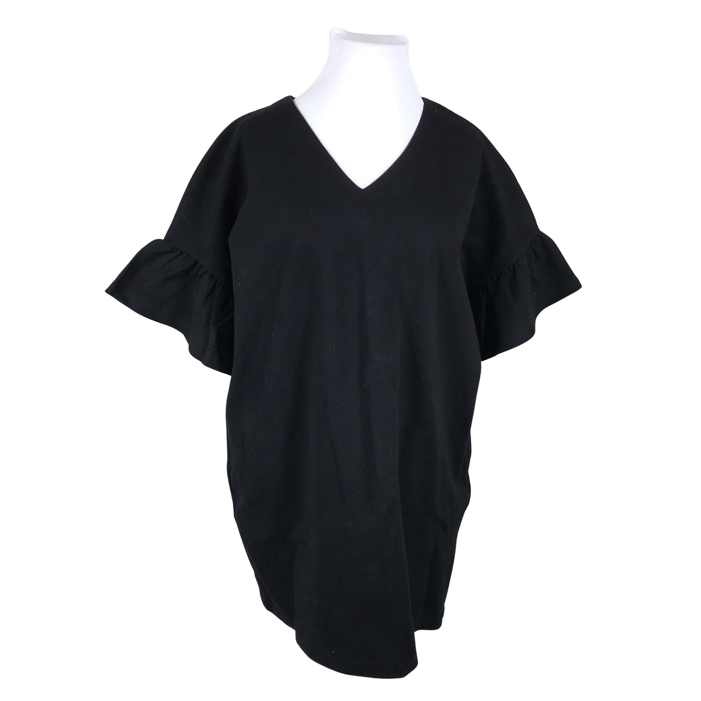 Unisex Nanso - Trikotaažist kleit, suurus 44 - Must (1)