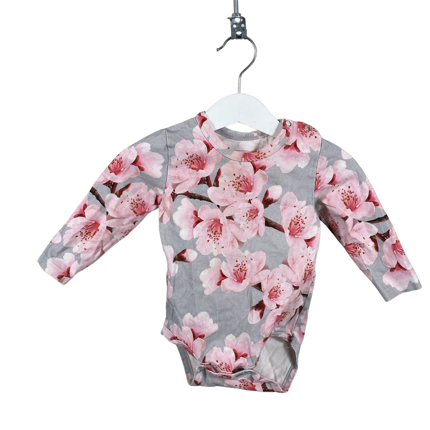 Unisex Lenne - Bodi, suurus 68 - 74 - Heleroosa (1)