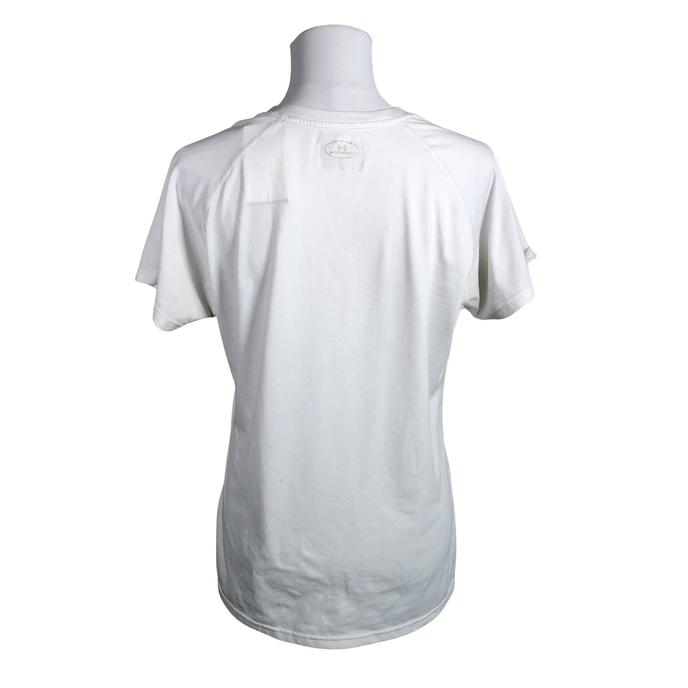 Unisex Under Armour - Spordisärk, lühikesed käised, suurus 40 - Valge (2)