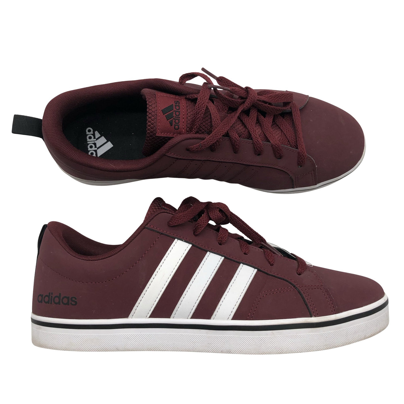 Unisex Adidas - Tennised, suurus 45 - Veinipunane (1)