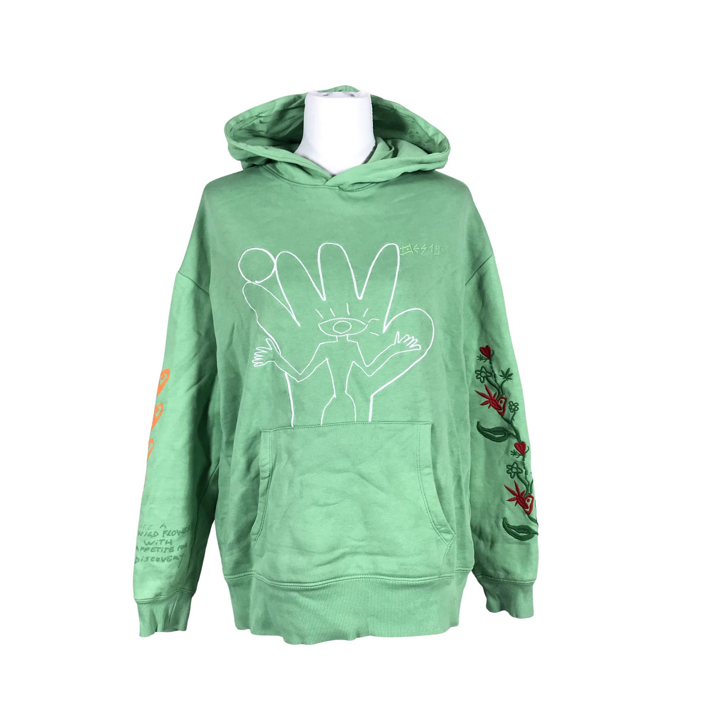 Unisex Desigual - Dressipluus, suurus 40 - Roheline (1)