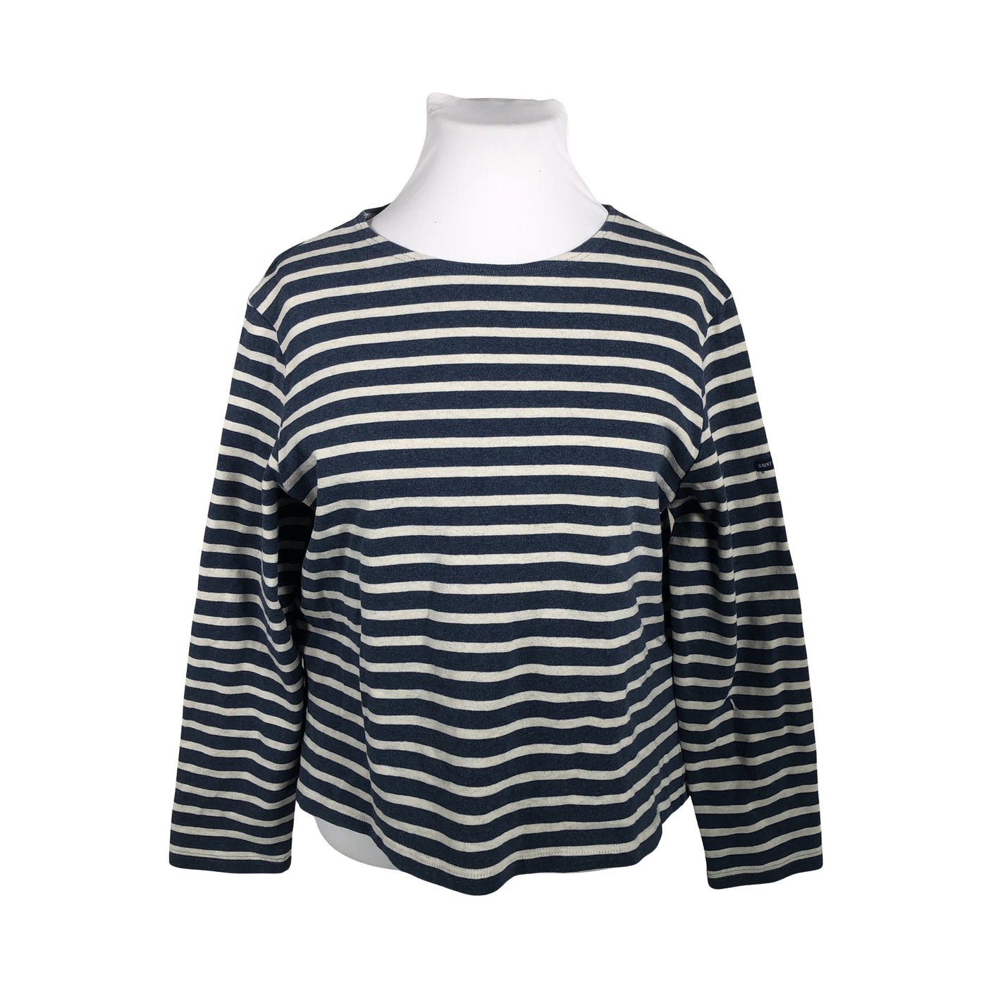 Unisex Saint James - Trikotaažist pluus, suurus 46 - Sinine (1)