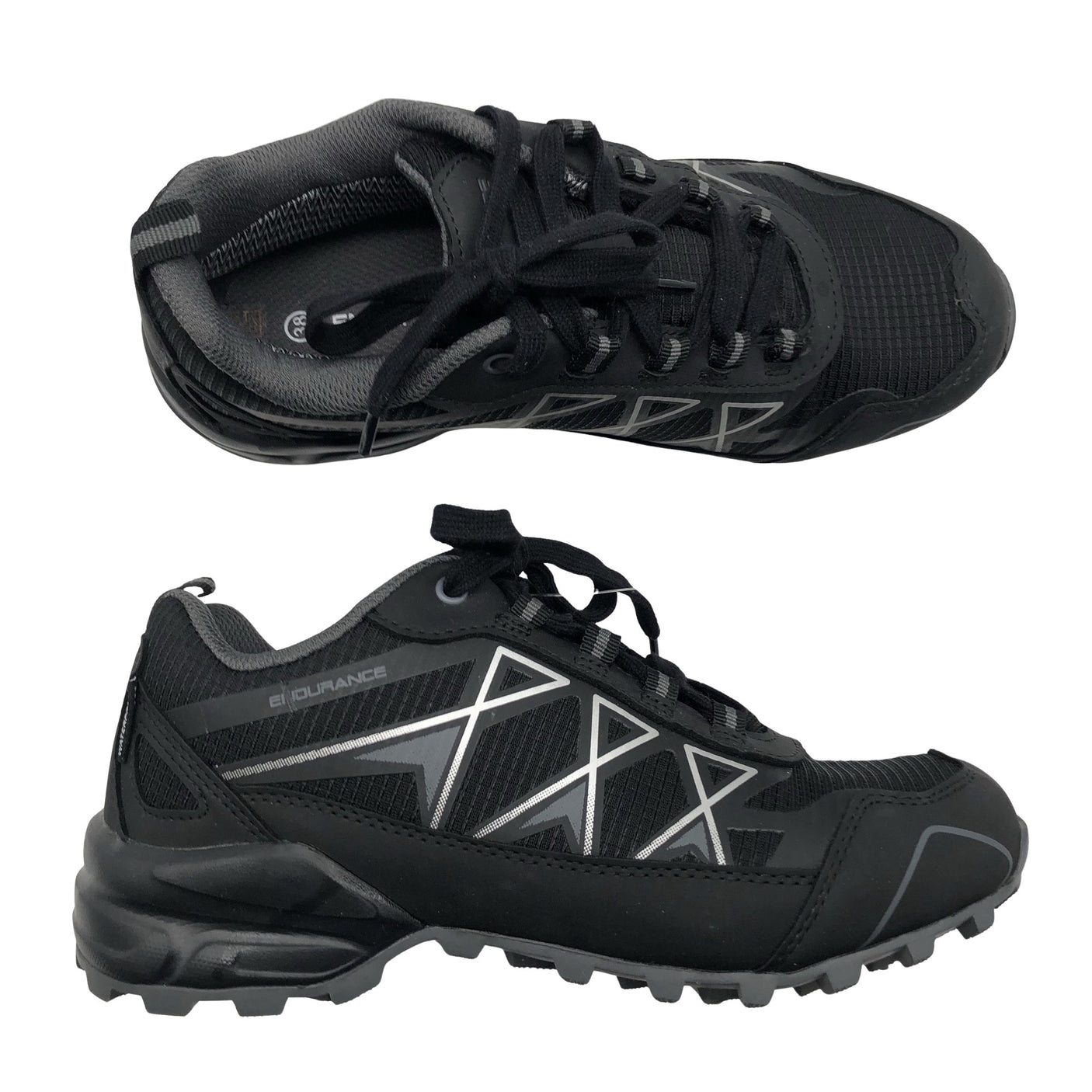 Unisex Endurance - Matkasaapad, suurus 38 - Must (1)