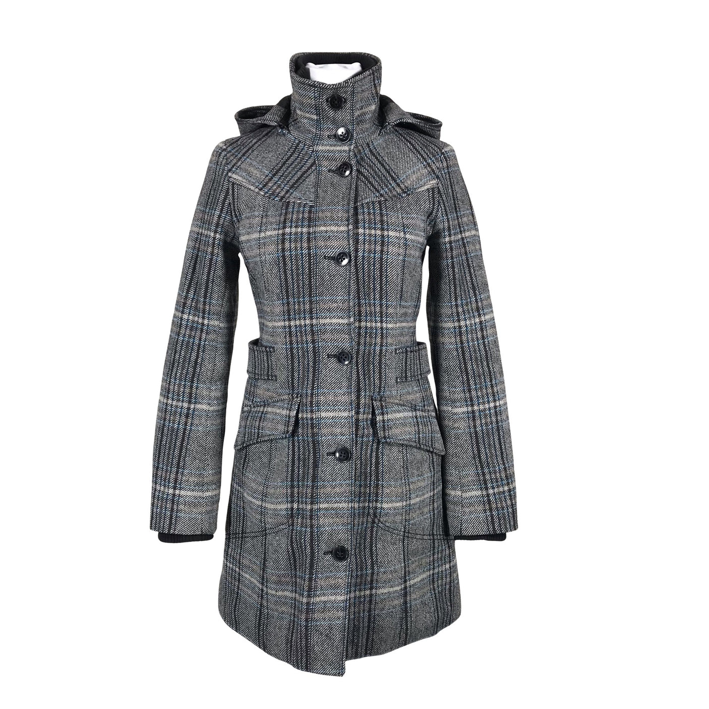 Unisex Esprit - Villane mantel, suurus 34 - Hall (1)