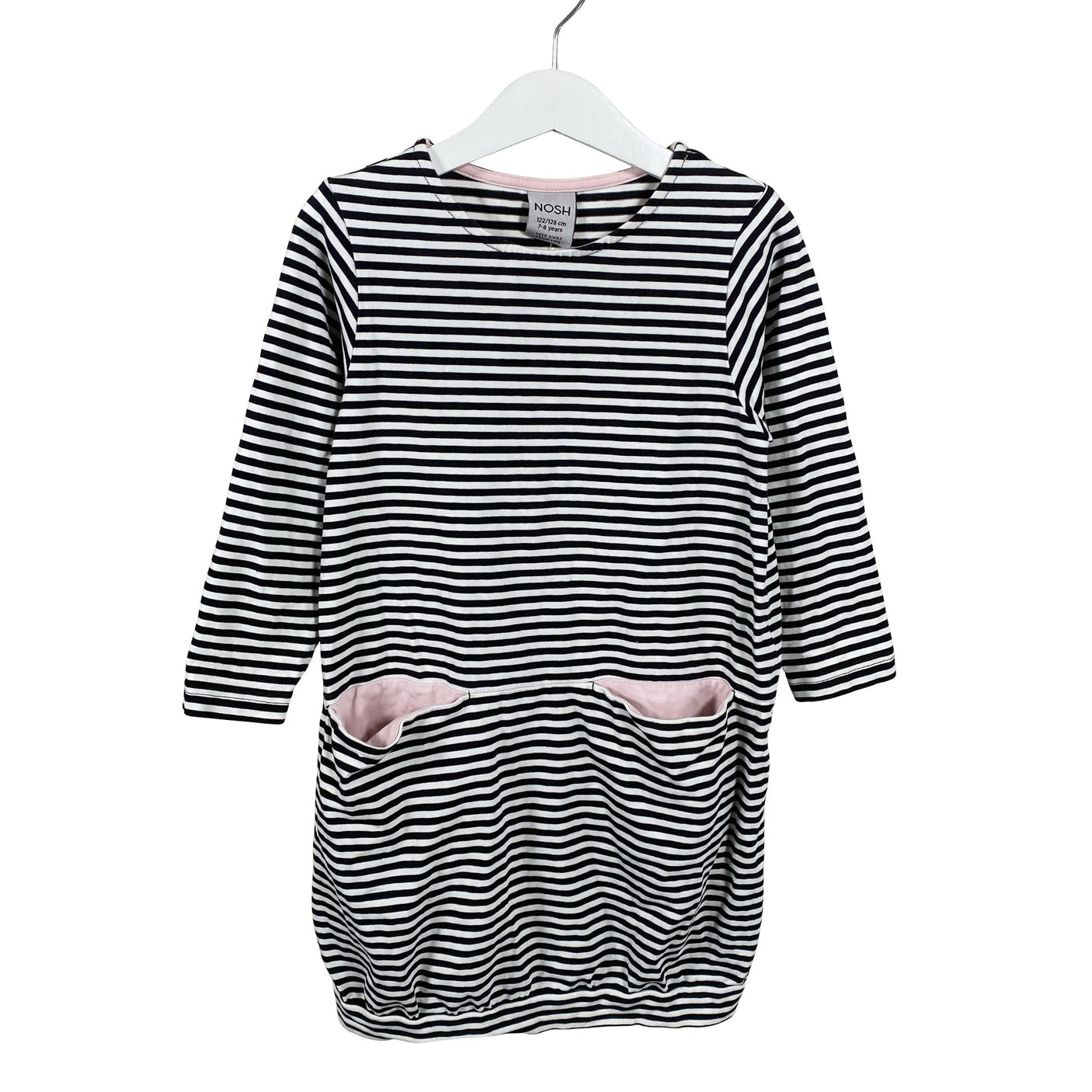 Unisex NOSH - Trikotaažist kleit, suurus 122 - 128 - Must (1)