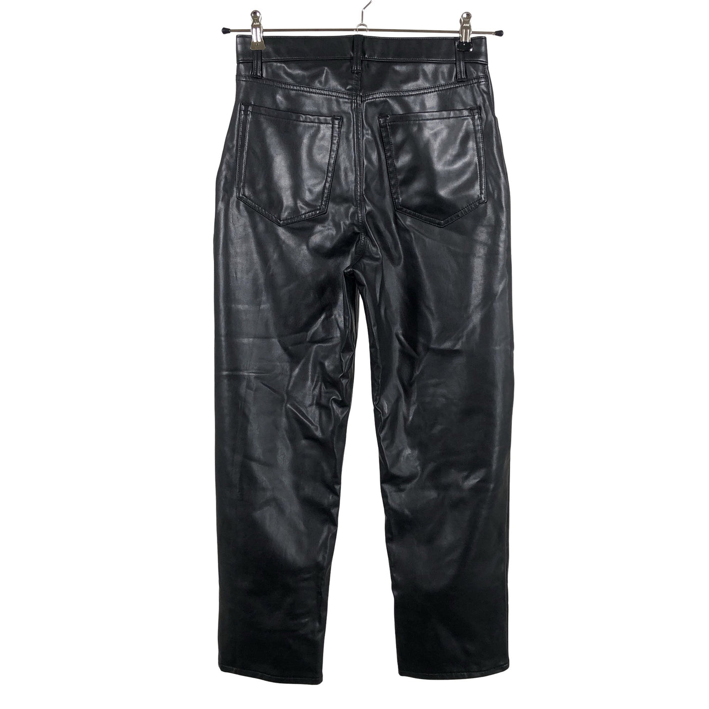 Unisex Abercrombie&Fitch - Nahkpüksid, suurus W28 - Must (2)