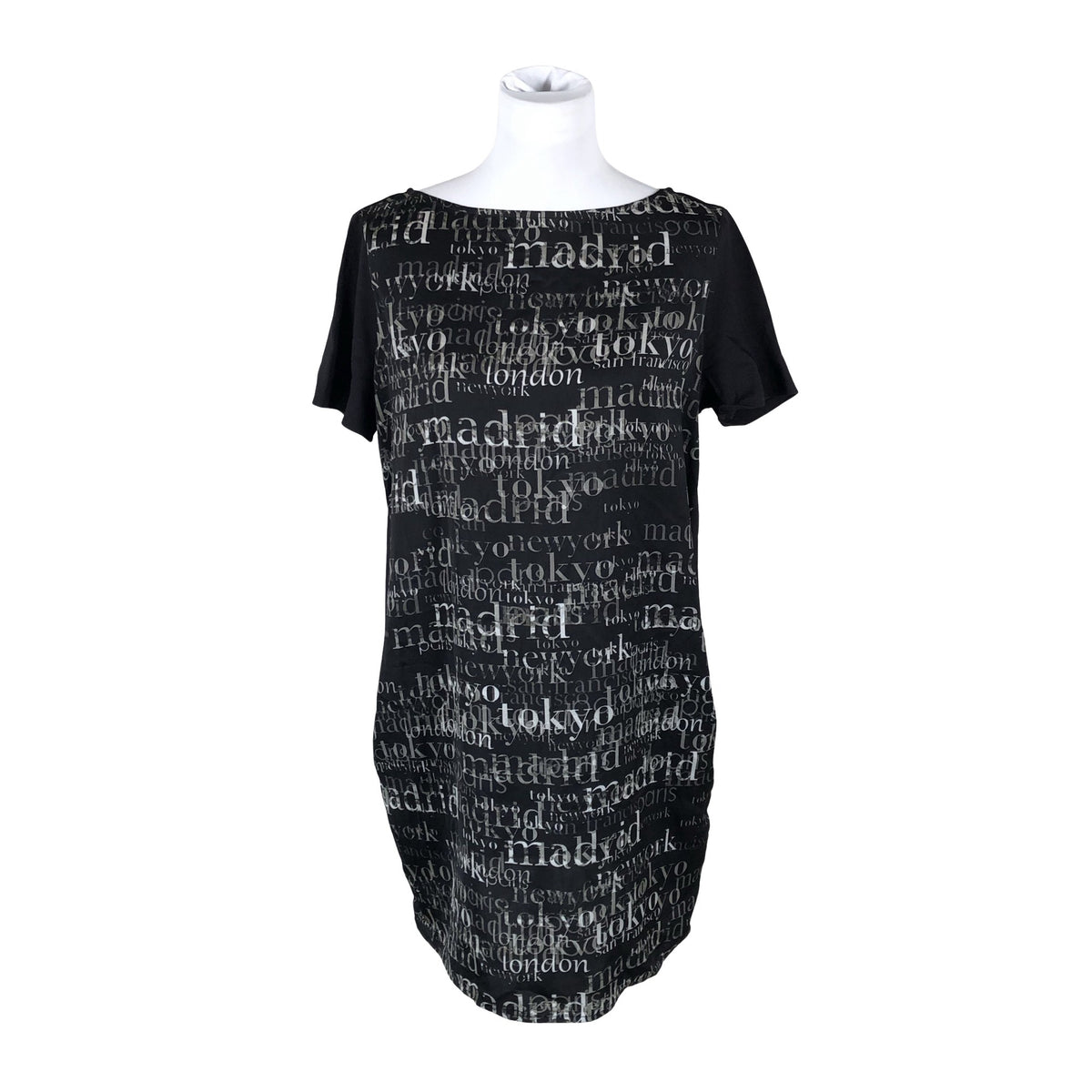 Unisex Esprit - Trikotaažist kleit, suurus 40 - Must (1)
