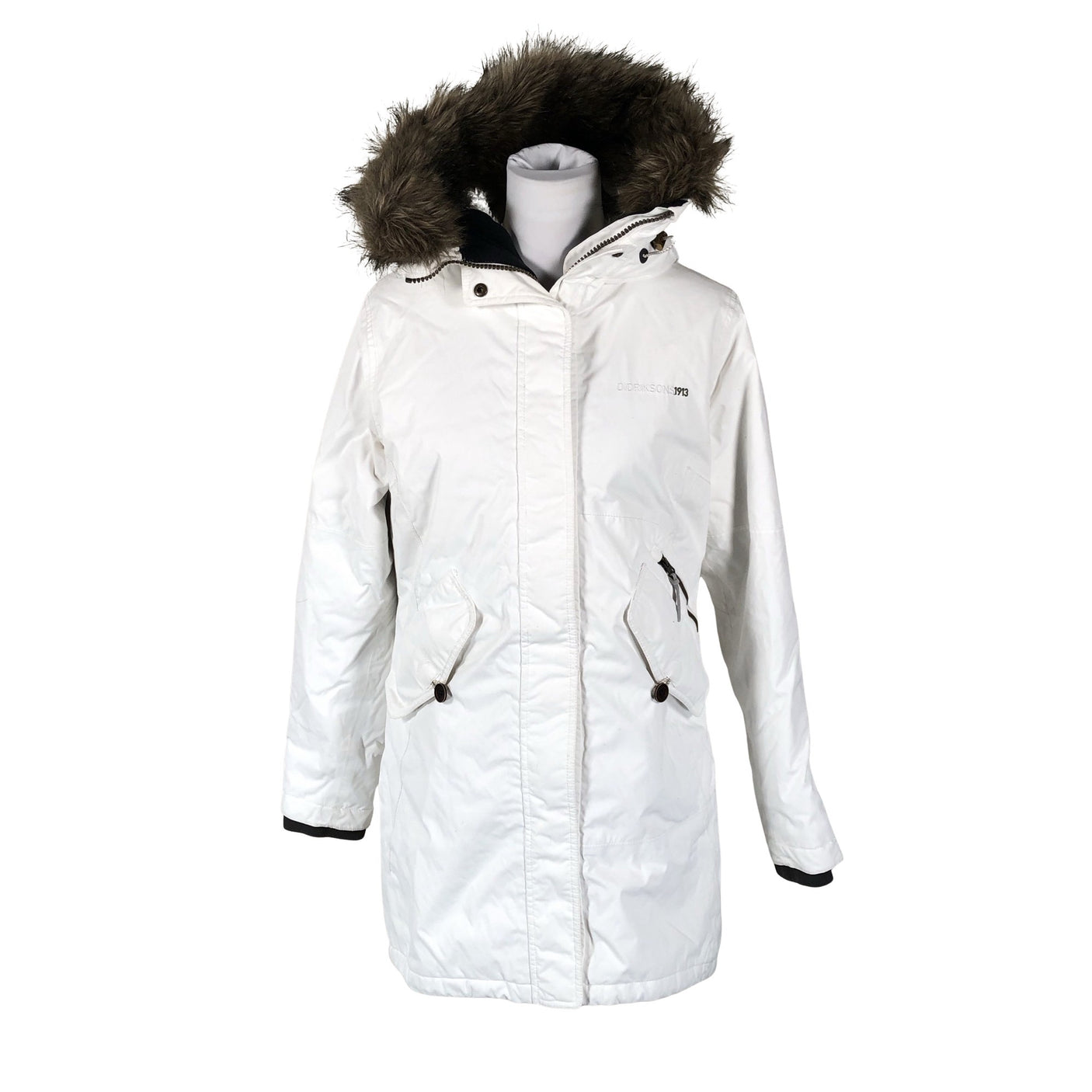 Unisex Didriksons - Parka, suurus 38 - Valge (1)