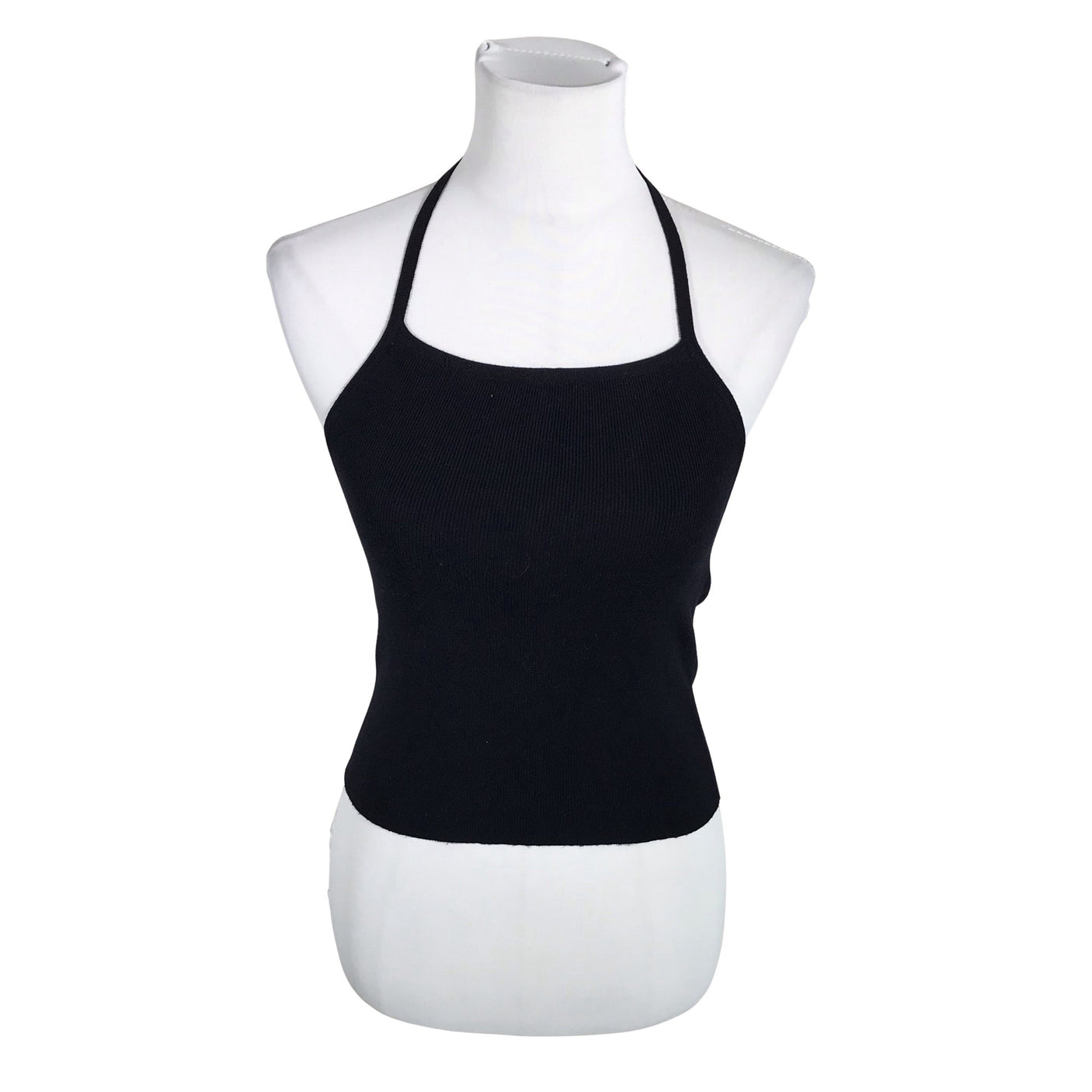 Unisex Brandy Melville - Trikotaažist topp, suurus 36 - Must (1)