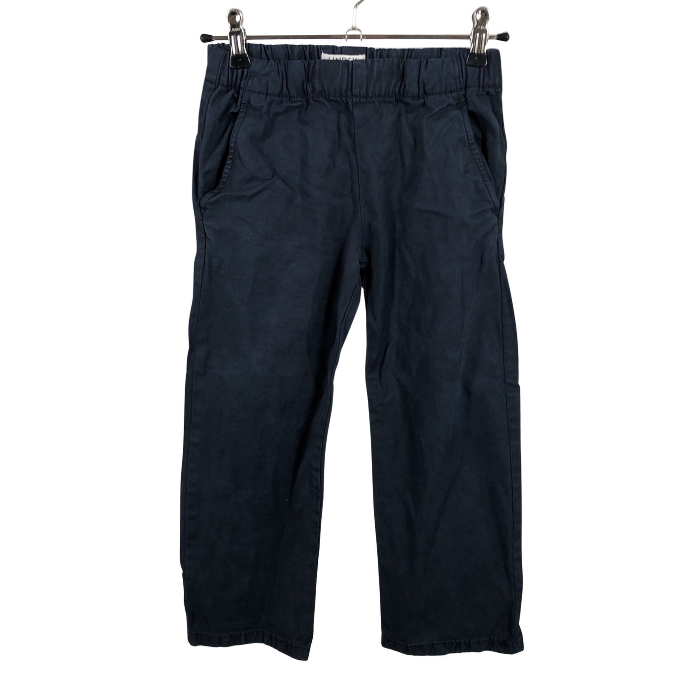 Unisex Lindex - Mittevenivad püksid, suurus 110 - 116 - Sinine (1)